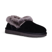 UGG Nita Black Charcoal Slippers - Women's