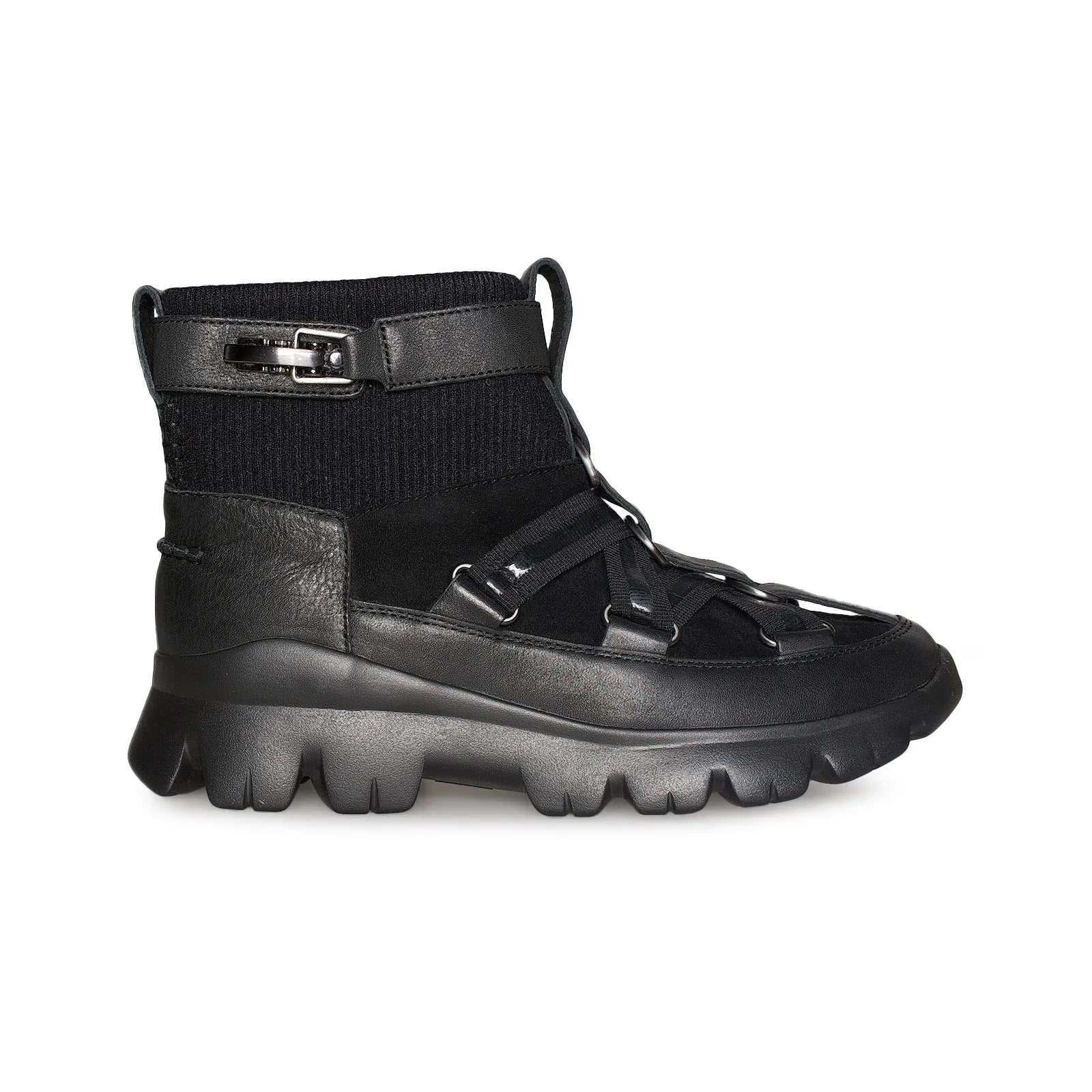 UGG Lakes & Lights Classic Short Black Sneakers - Women's