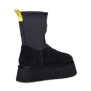 UGG Classic Dipper Platform Black Boots - Women's