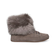 UGG Antoine Fur Slate Shoes - Women's