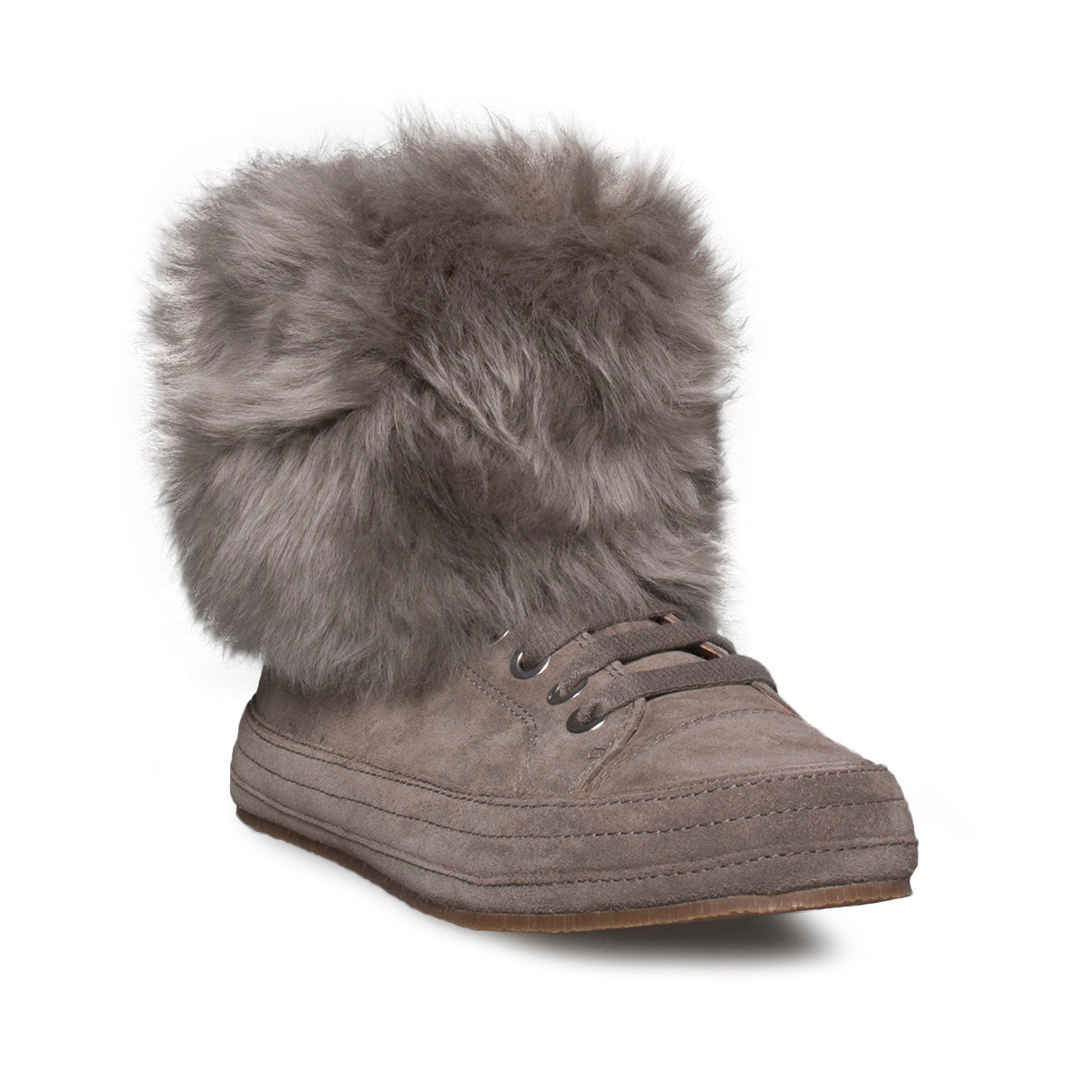 UGG Antoine Fur Slate Shoes - Women's