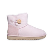 UGG Mini Bailey Button II Seashell Pink Boots - Women's