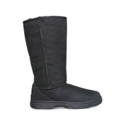 UGG Ultimate Tall Braid Black Boots - Women's