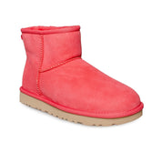 UGG Classic Mini II Hibiscus Pink Boots - Women's