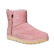 UGG Classic Zip Mini Shell Pink Boots - Women's