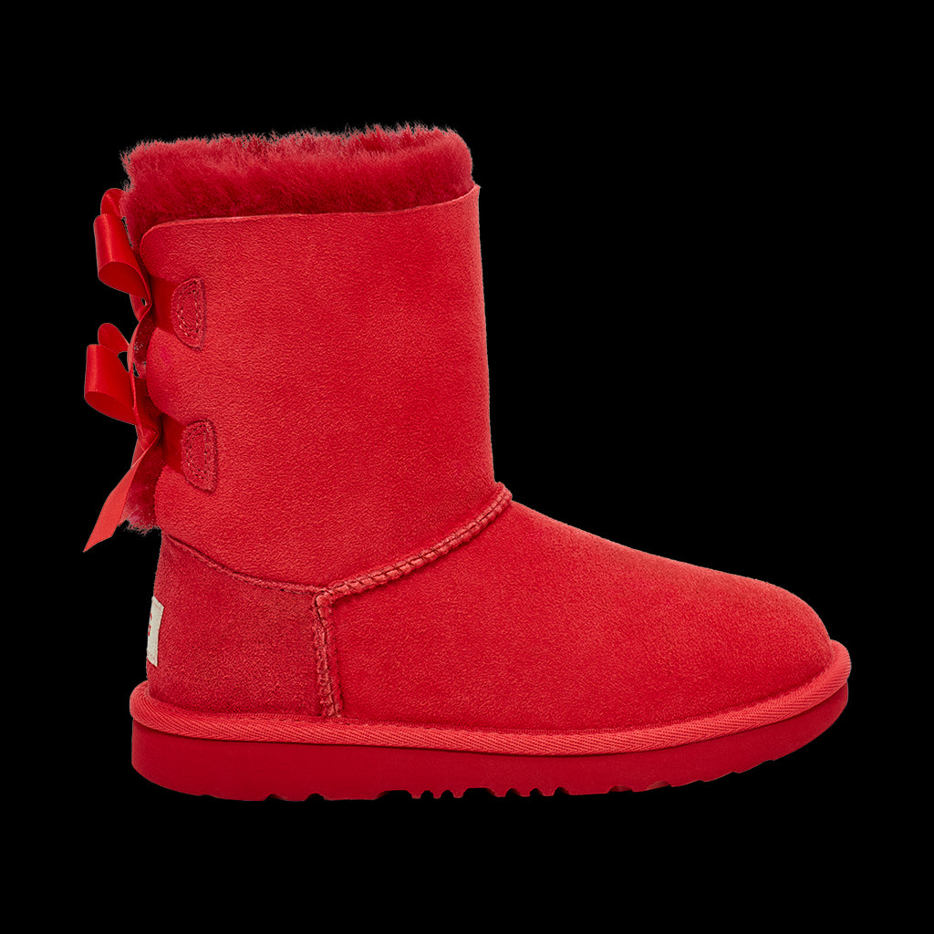 Red Bailey Bow Winter Boots