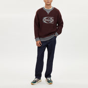 Coach Outlet Gradient Signature Crewneck Sweater