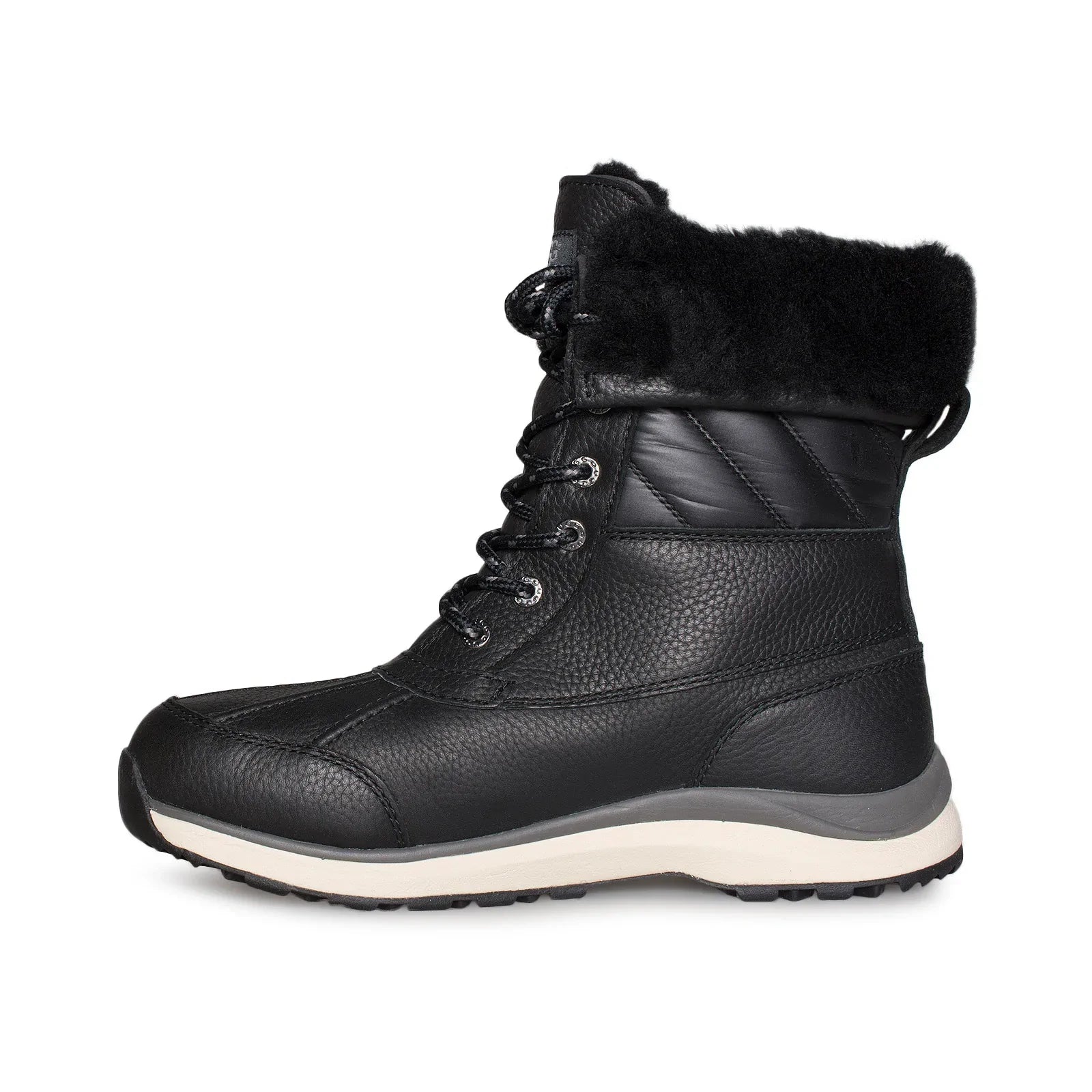 UGG Adirondack III Quilt Black Boots - Women's