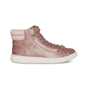 UGG Olive Glitter Pink Sneakers - Women's