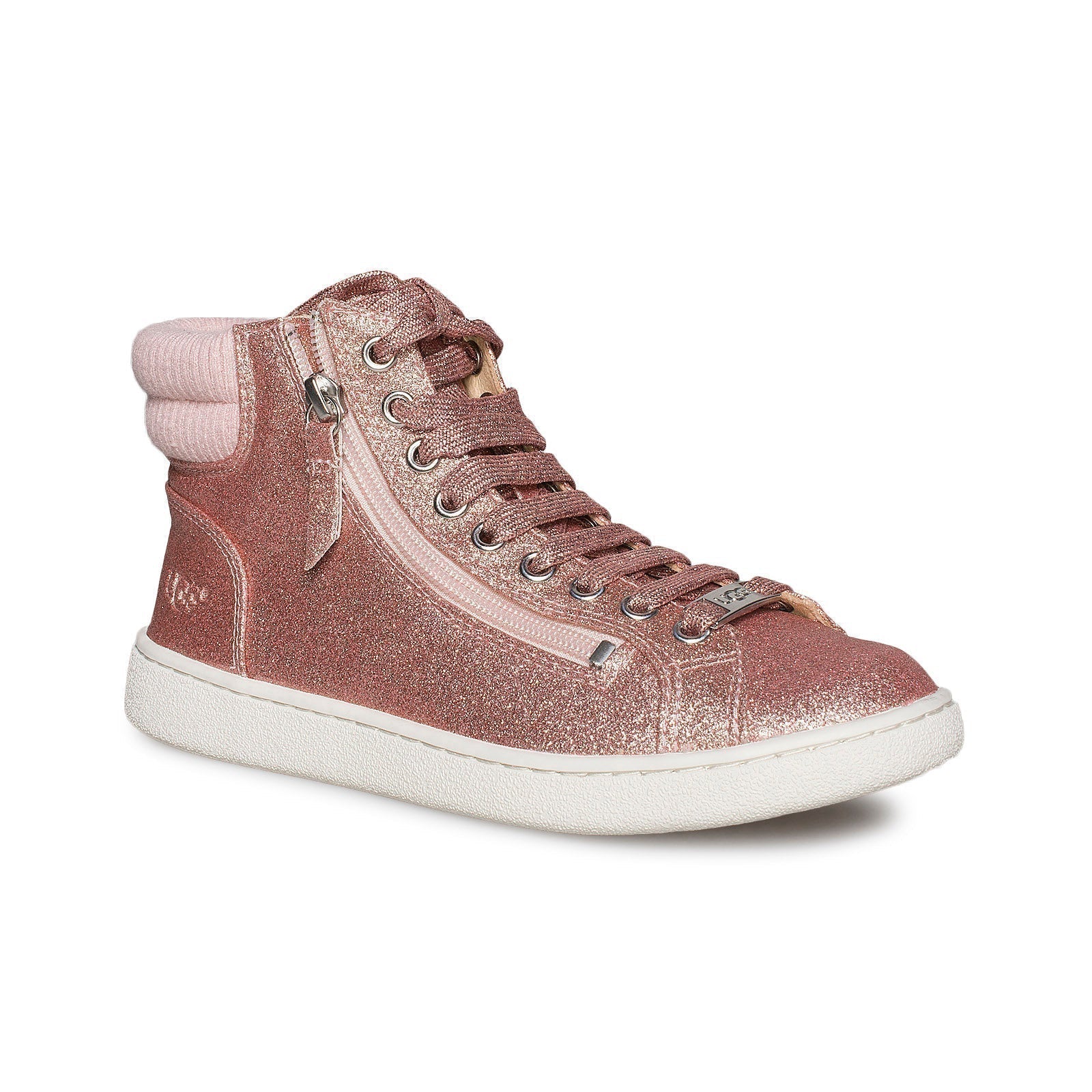 UGG Olive Glitter Pink Sneakers - Women's