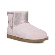 UGG Classic Mini UGG Sparkle Seashell Pink Boots - Women's