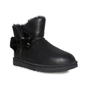 UGG Mini Sequin Bow Black Boots - Women's