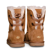 UGG Customizable Bailey Bow ii Chestnut Boots - Youth