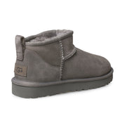 UGG Ultra Mini Grey Boots - Women's