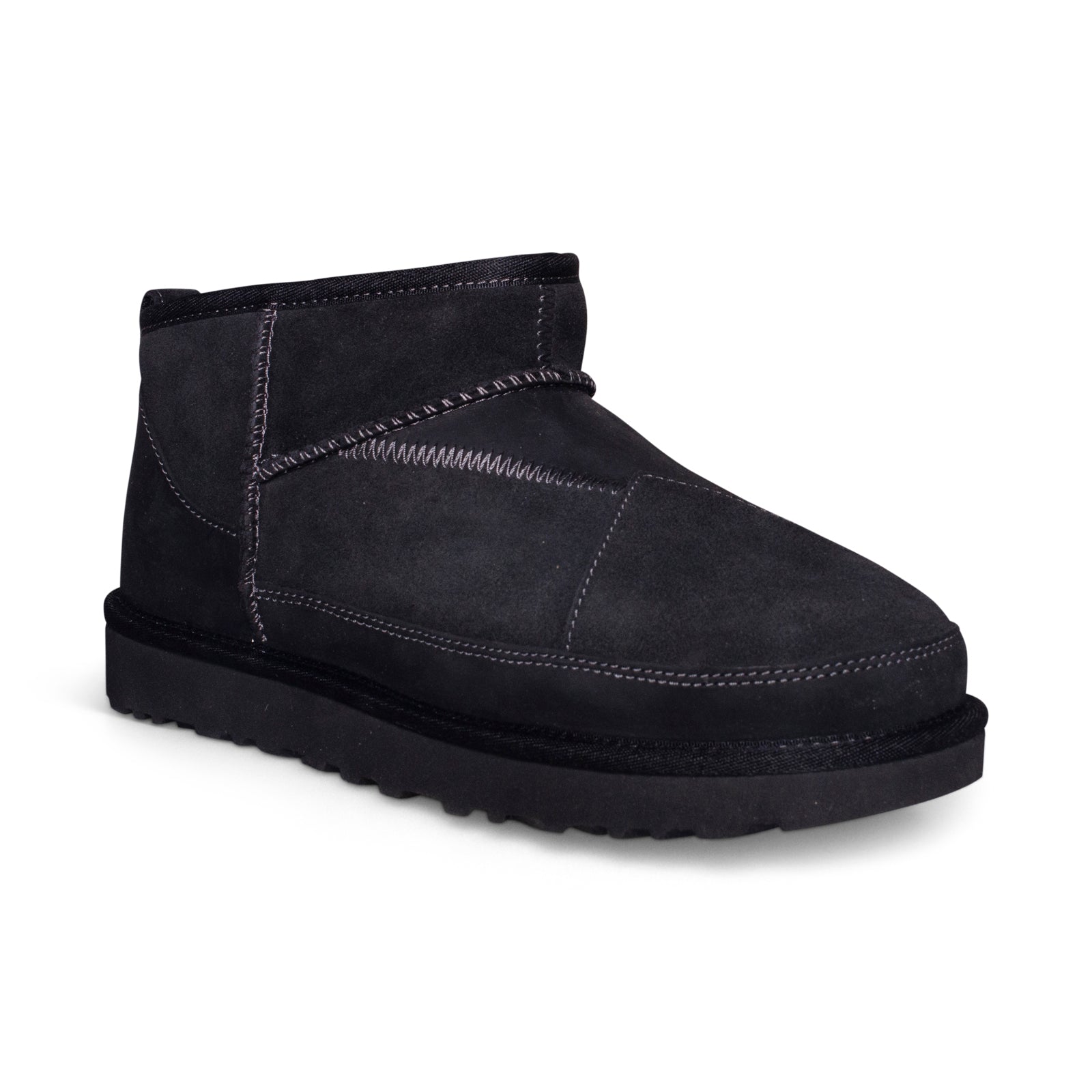 UGG Classic Ultra Mini ReImagined Black Multi Boots - Women's