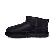 UGG Classic Ultra Mini ReImagined Black Multi Boots - Women's