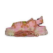 UGG x Collina Strada Goldenglow Platform Pink Floral Sandals - Women's