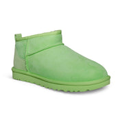 UGG Classic Ultra Mini Parakeet Green Boots - Women's