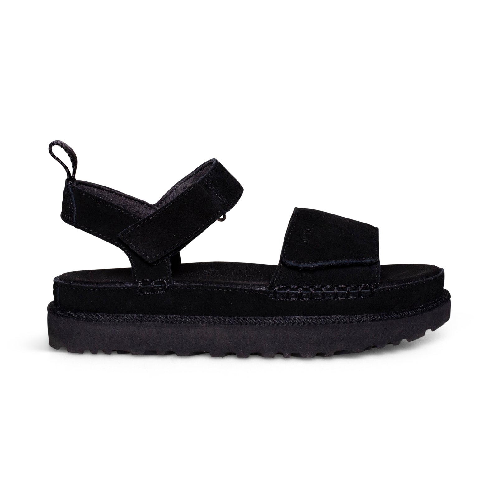 UGG Goldenstar Black Sandals - Women's