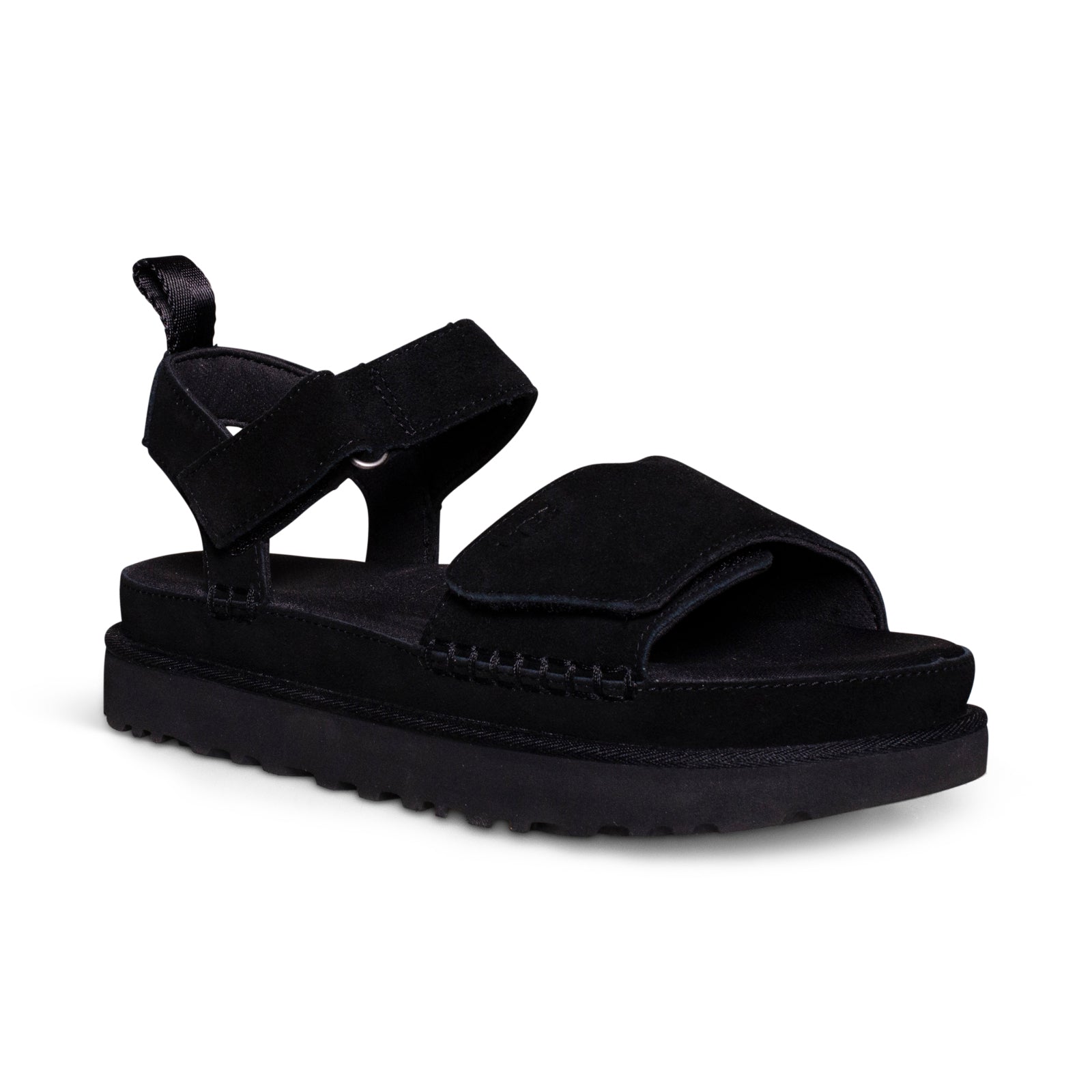 UGG Goldenstar Black Sandals - Women's