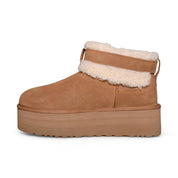 UGG Ultra Mini Belted Roller Chestnut Boots - Women's