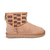 UGG Classic Mini II UGG Graphic Chestnut Boots - Women's