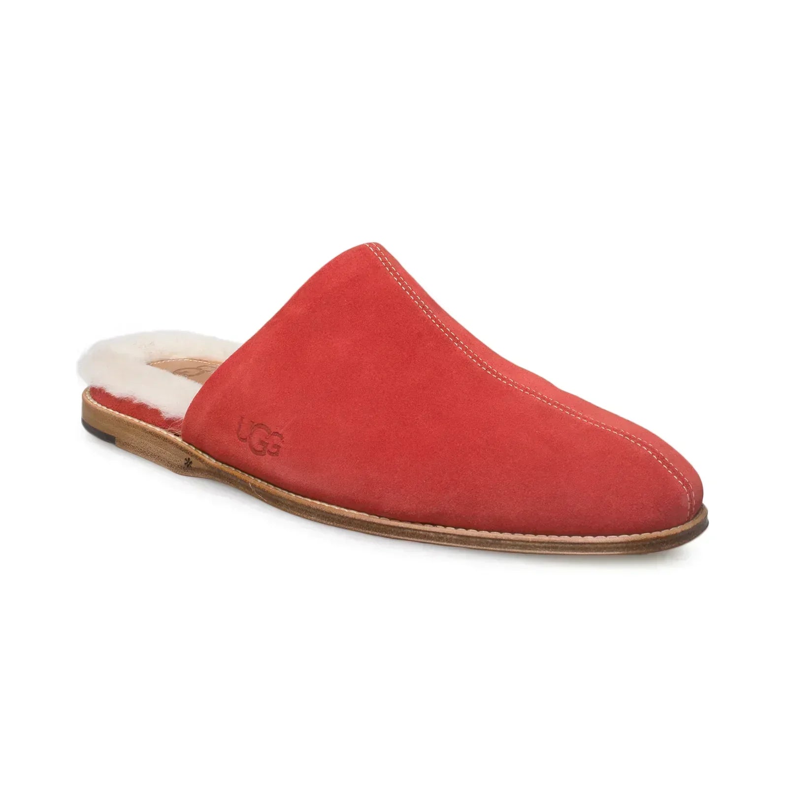 UGG Chateau Slip On Samba Red Slippers - Men's