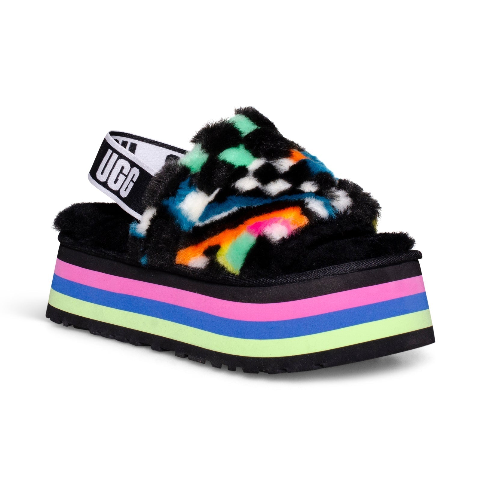 UGG Disco Checks Slides - Women's