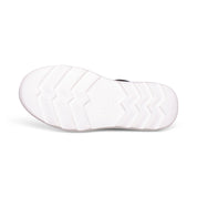 UGG Marin Mega Lace Black / Bright White Platform Sneakers - Women's