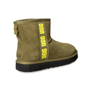 UGG Classic Mini Side Logo Burnt Olive Boots - Women's