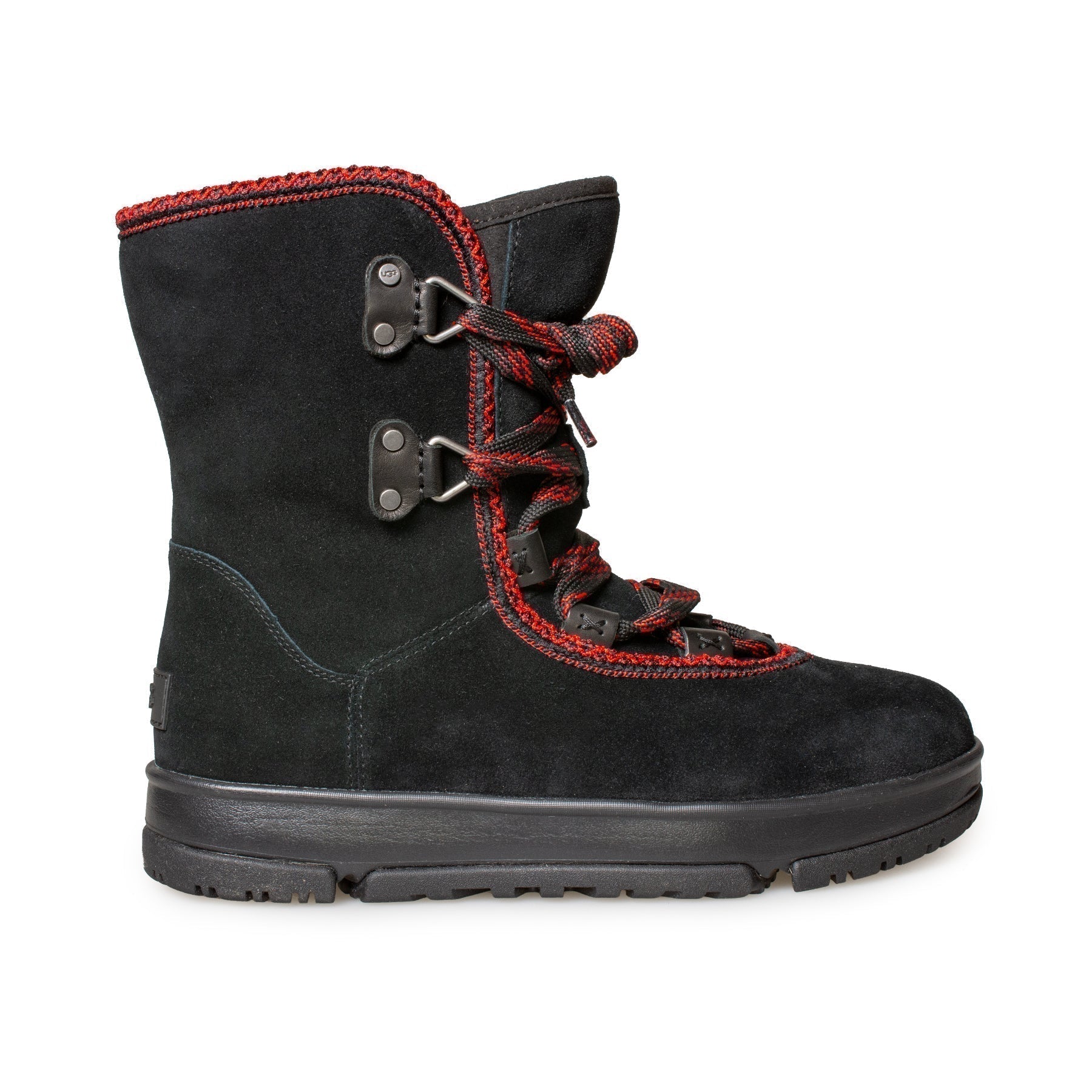 UGG Classic Weather Hiker HI Black Boots - Women's