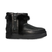 UGG Fluff Punk Boot Black - Women's