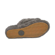 UGG Fluff Yeah Slide Charcoal Slippers - Women's