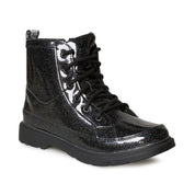 UGG Robley Glitter Black Boots - Youth