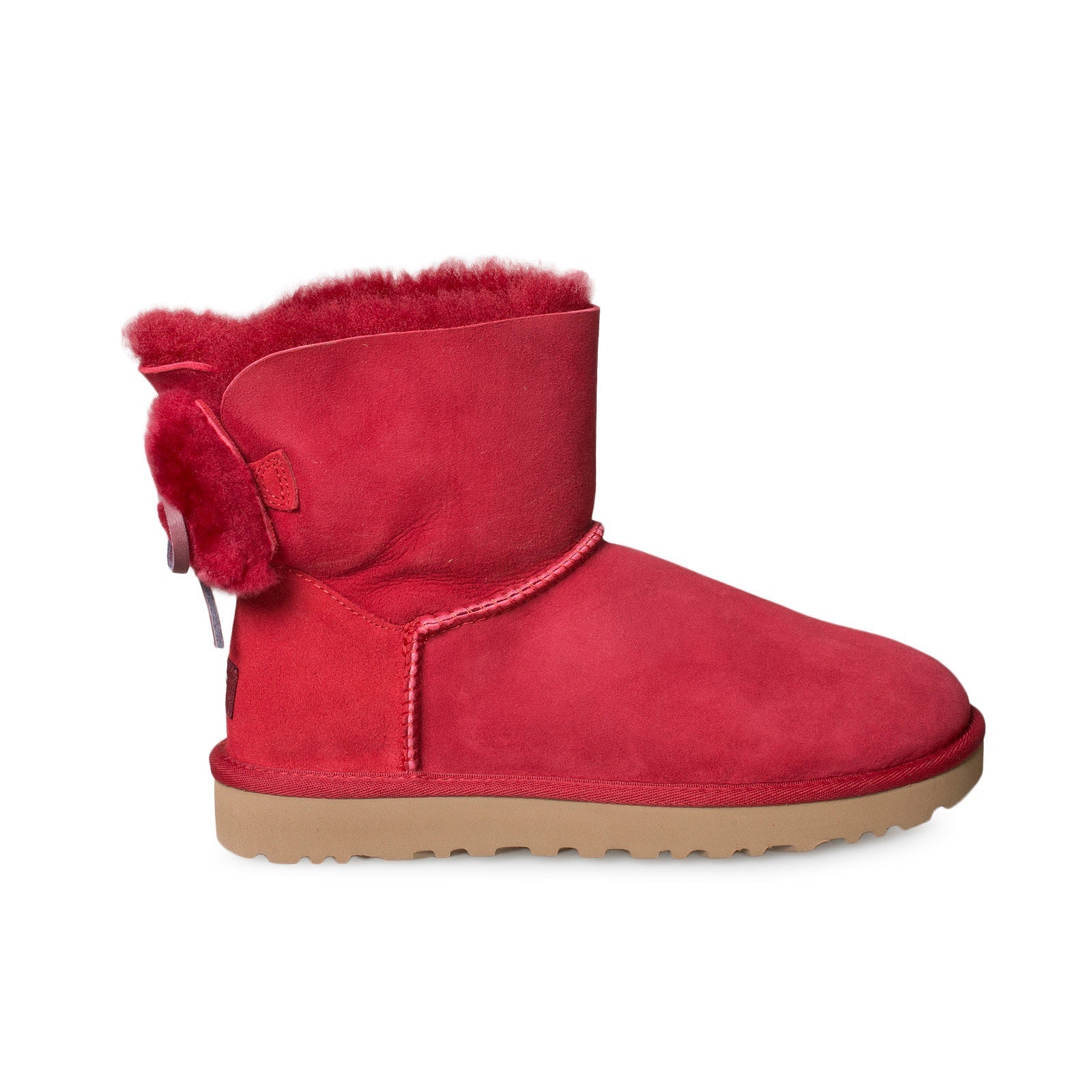 UGG Double Bow Mini Red Kiss Boots - Women's