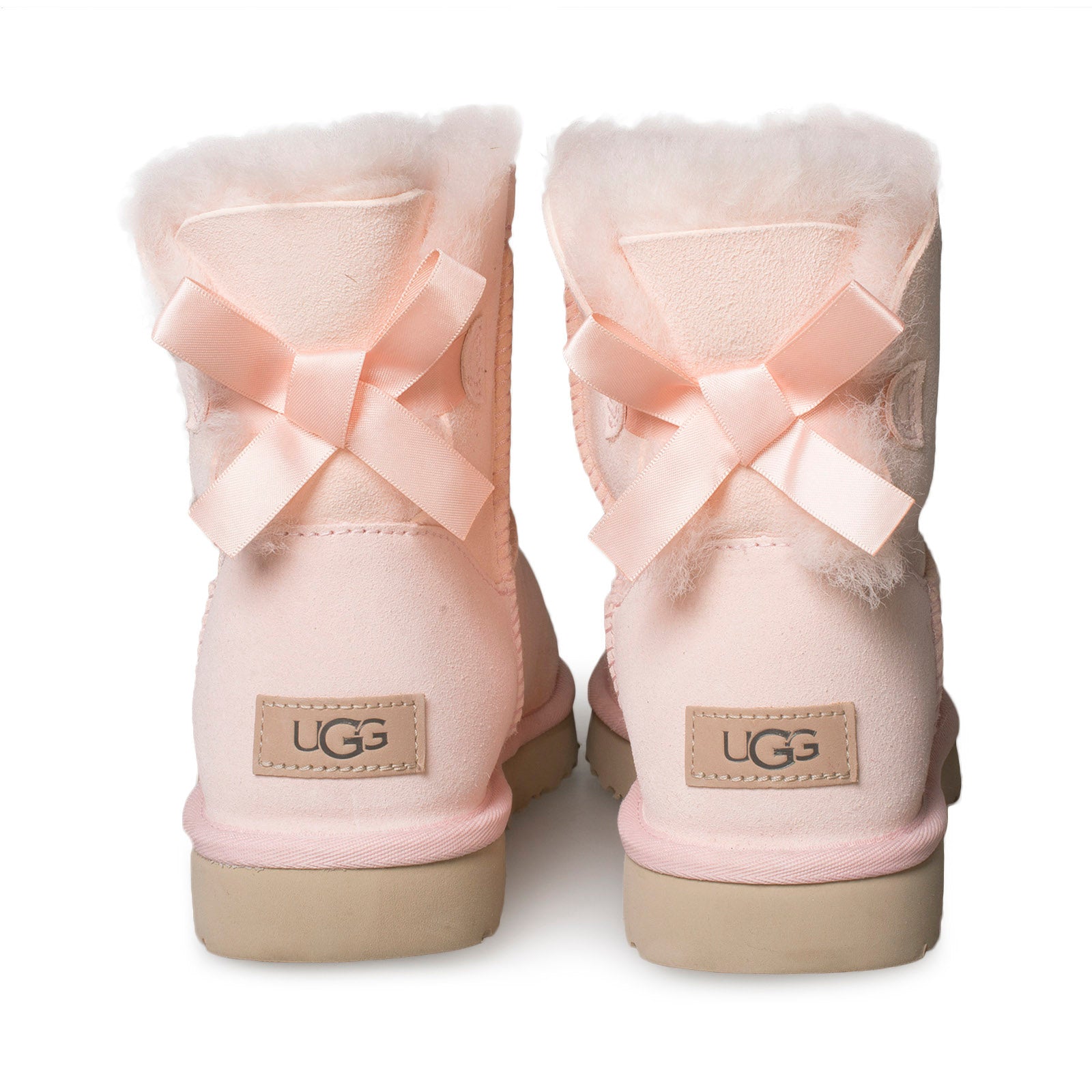 UGG Mini Bailey Bow ii Rose Mallow Boots - Women's