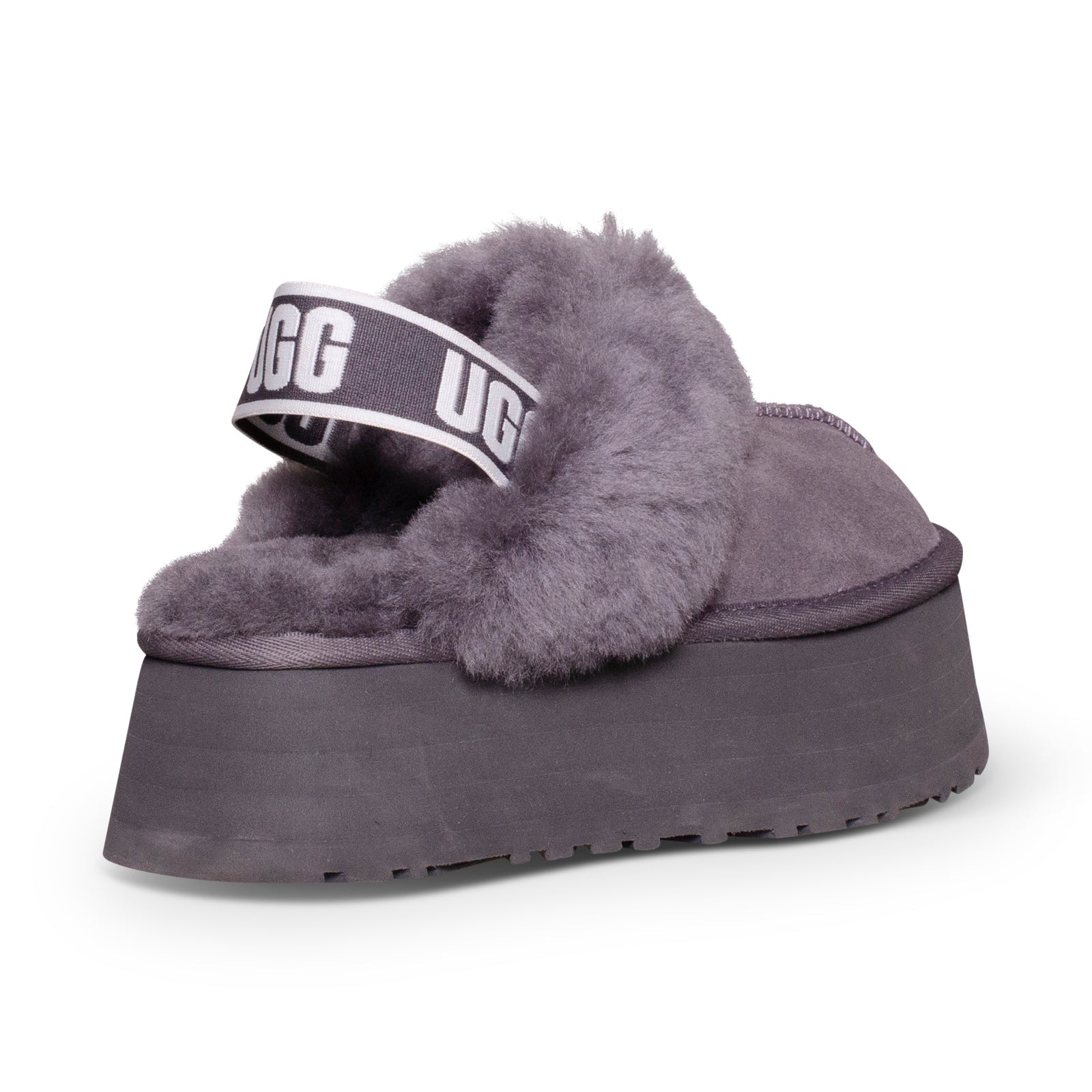 UGG Funkette Charcoal Slippers - Women's