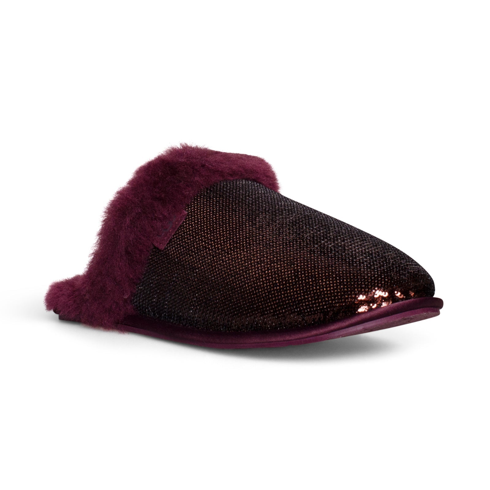 UGG Scuffette II Mirror Ball Grape Slippers - Women's