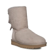 UGG Bailey Bow II Oyster Boots - Women's