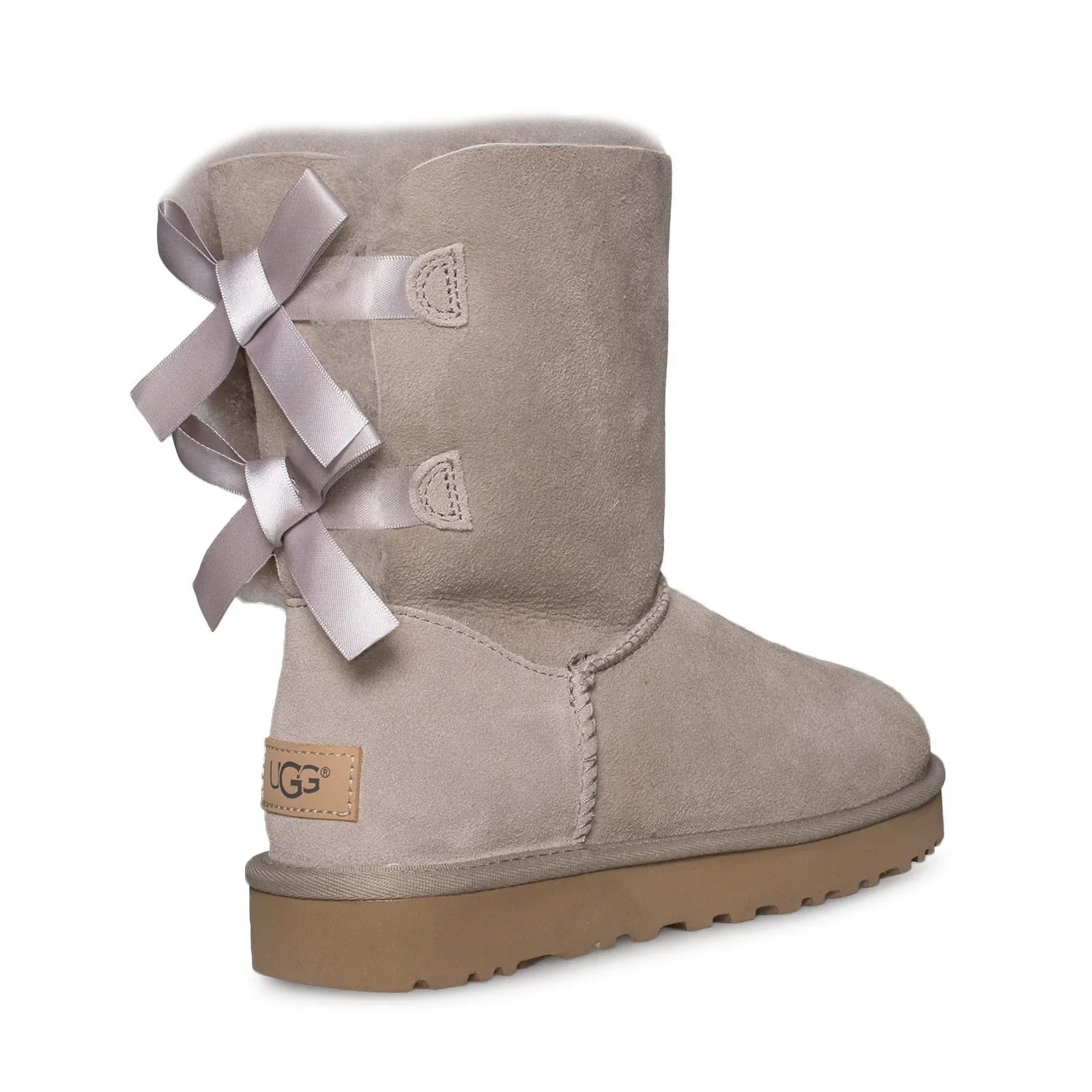 UGG Bailey Bow II Oyster Boots - Women's