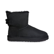 UGG Mini Brigette Bow Black Boots - Women's