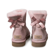 UGG Mini Bailey Bow II Pink Crystal Boots - Women's