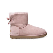 UGG Mini Bailey Bow II Pink Crystal Boots - Women's