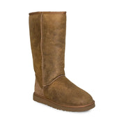 UGG Classic Tall Bomber Jacket Chestnut Boots - Women's