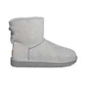 UGG Mini Bailey Bow II Grey Violet Boots - Women's