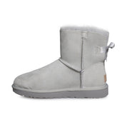 UGG Mini Bailey Bow II Grey Violet Boots - Women's