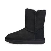 UGG Bailey Button Poppy Black Boots - Women's