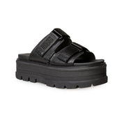 UGG Clem Black Sandals - Women's