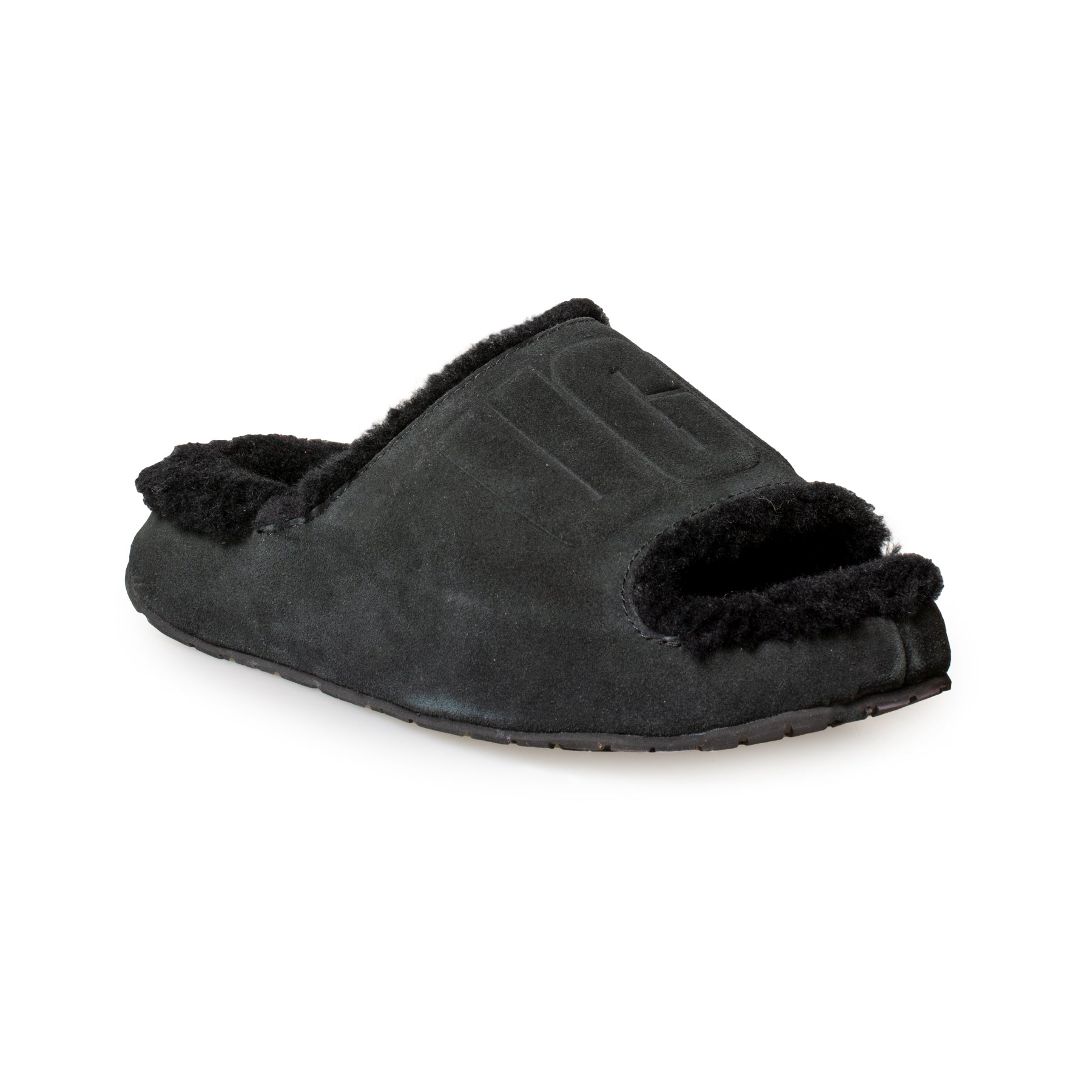 UGG Pierside Slide Black Slippers - Women's