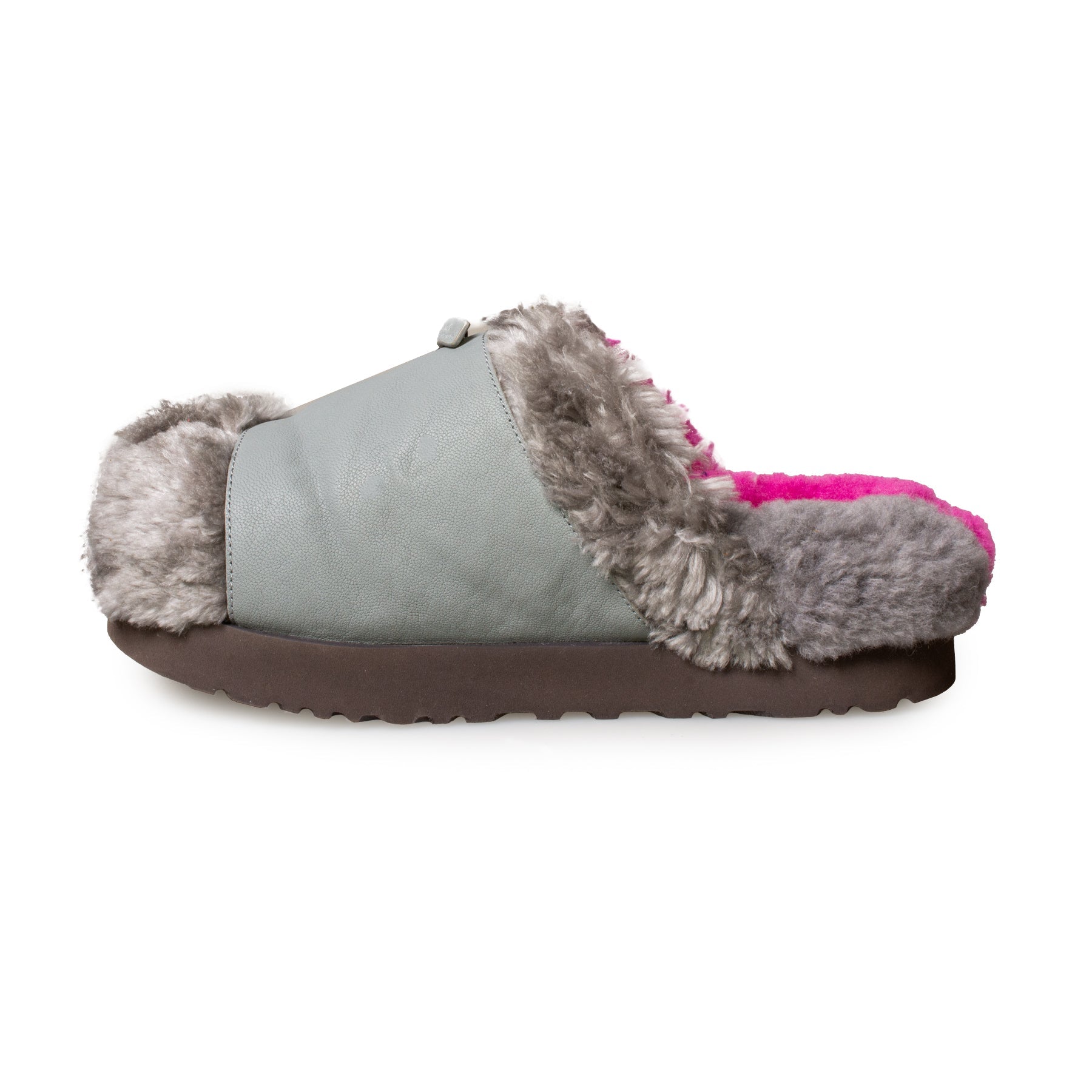 UGG X Feng Chen Wang Slide Pink Grey Slippers - Women's